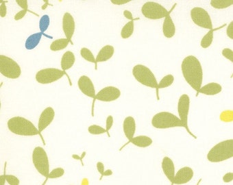 Moda Chrysalis by Sanae Seed Pods Cream cotton Fabric by the yard 32425-14