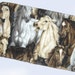 Equestrian Herding HORSES all over Long & Warm Winter Fleece Scarf