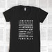 LIMITED- Pride and Prejudice Typography t-shirt - SMALL