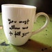 Mr. Darcy Proposal Mug