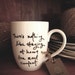 Jane Austen Quote Mug
