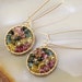 Reserved - Multi Tourmaline Wire Wrapped Earrings