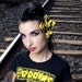 Bumble Black and Yellow Hair Flower Clip