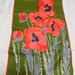 Vintage 70s Vera Neumann California Poppies Japan Nylon Scarf