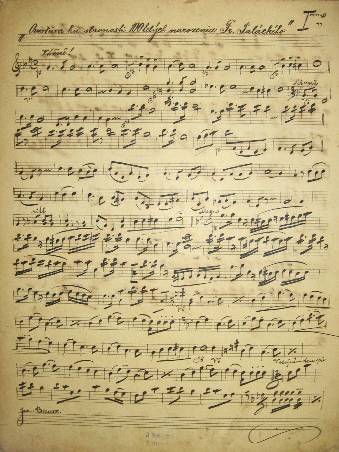 STUNNING Antique Handwritten Sheet Music from 1903 and 1904
