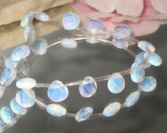 Opalite glass beads