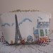 Cosmetic Bag Clutch Purse Cafe Rouge