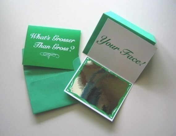 Items similar to Grosser Than Gross Cards 4 Pack on Etsy