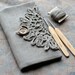 Linen Crochet Hook Case - Holder - Organizer