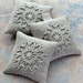 Lavender sachets -- crochet motif -- set of 3