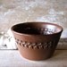Leather Brown Baking Bowl for Everything