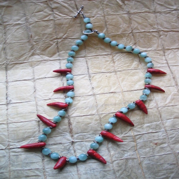 fang necklace by Enerjahtics on Etsy