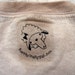 NEW - 75 TAGLESS IRON ON BOUTIQUE CLOTHING LABELS - Sewing Tags - Super Soft - No Tag Feel - Even iron over the tag after applied - USE YOUR OWN LOGO - Just like the retail labels and CPSIA safe