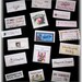 500 WHITE Cotton Custom Printed Boutique Clothing Labels - WOVEN LOOK - Full Color\/NO COLOR LIMITS\/Non Fading - Great Quantity Discount
