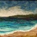 No.421 Beach Too - Needlefelt Art XLarge