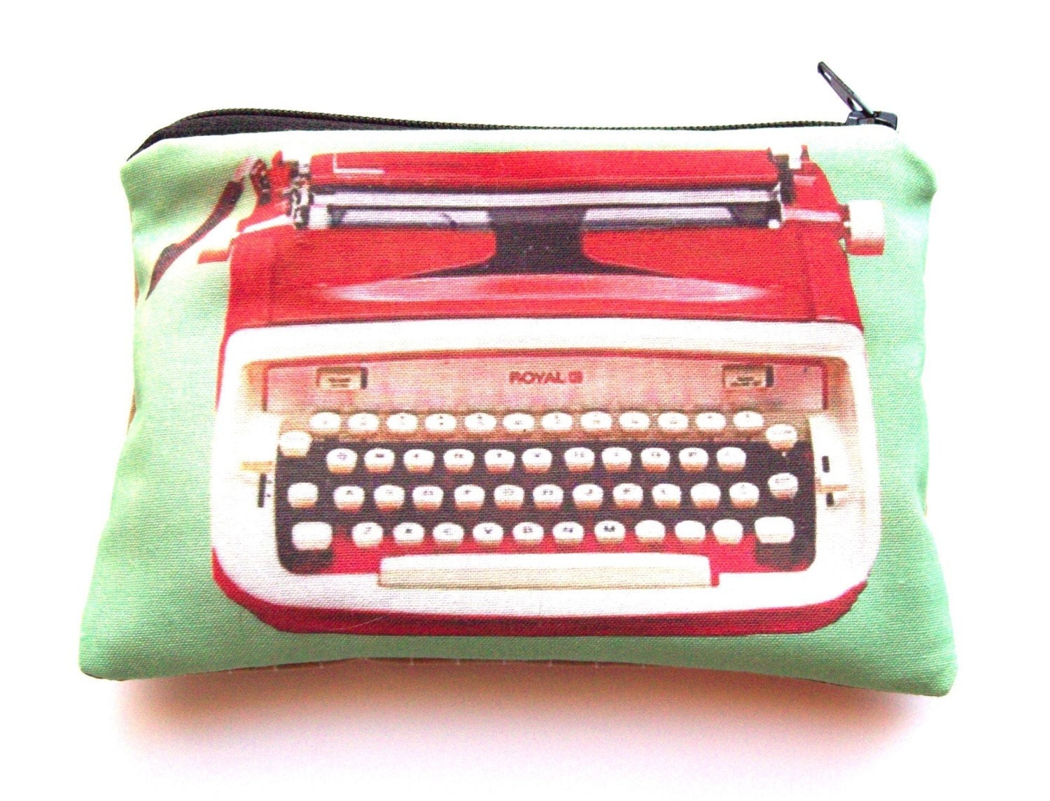 Vintage typewriter seriesBig red