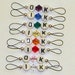 Knitting Stitch Markers Increase, Decrease, Knit Double SnagFree Set of 8 Small Loop Rainbow