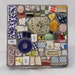 Mosaic Mixed Media Wall Art Hanging by Red Crow Arts