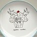 Cupcake Monster Plate