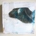 Encaustic Mixed Media Oil Painting - Monday is My Sunday