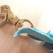 RESERVE For LumaVivi- Teal Leather Tassel
