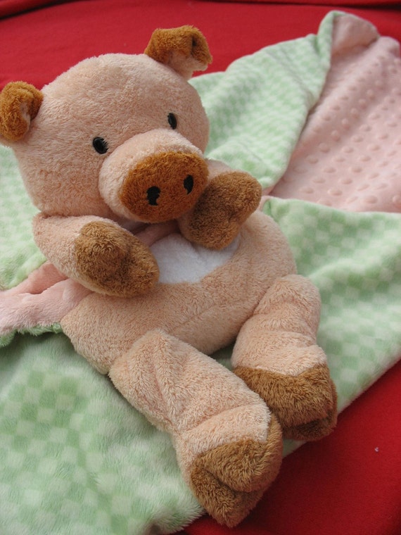 snuggle teddy blanket