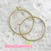 FN-ER-02004 - Gold plated, ear loop, 6 pairs