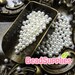 CA-AR-05002- New and Unique - Faux pearl 2mm round beads/balls with no holes, pearl white, 100 pcs