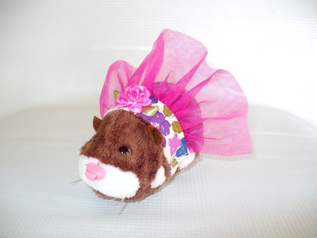 ADORABLE ZHU ZHU PETS DRESS HAMSTER TUTU OUTFIT