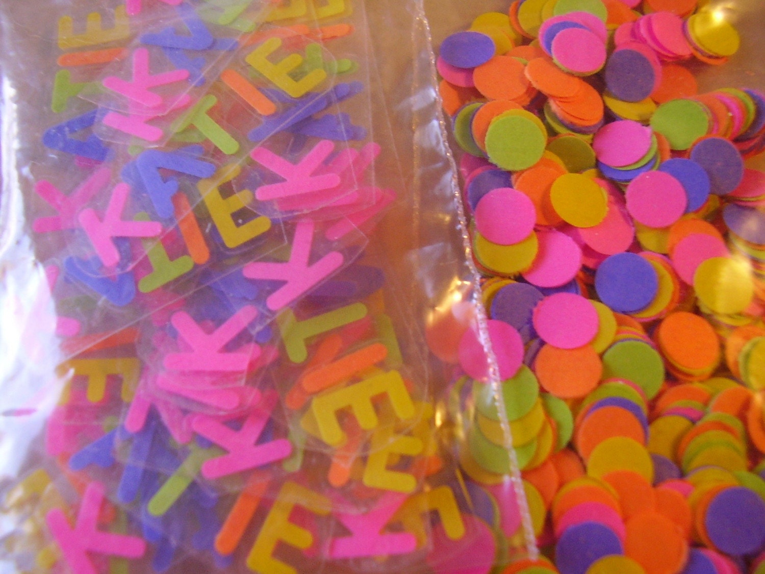 Custom Name Confetti