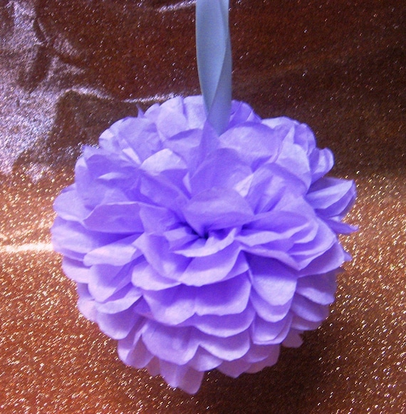 12 DIY Tissue Paper Balls 7.9 Double Face Satin