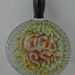 Boro Glass Pendant Bead Graffiti Bomb-I Kick Ass--Dan Rushin (54)