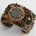 Abra - Bead Embroidery Cuff