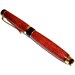 Purpleheart Cigar Gel Rollerball Wood Pen with Gold Trim 78