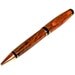 Wood Pen Red Palm Cigar Style with Copper Plate Trim 17 Handmade