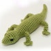 Gecko (lizard) amigurumi CROCHET PATTERN