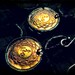 Crown Chakra Earrings with 24k gold