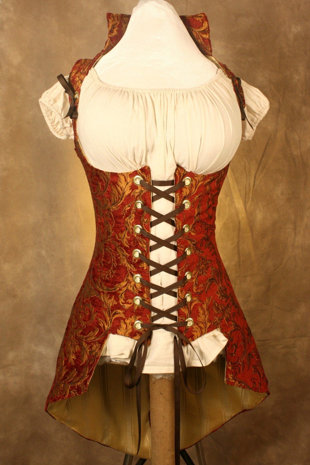 Старинные платья с корсетом