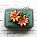 April Skies Gerbera Daisy Earrings ... vintage flowers for your ears from wendy baker