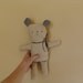 little linen bear- stripy