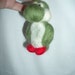 Needle felted Yoshi ornament