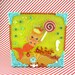 MERMAID with Lollipop and seahorse wall hanging