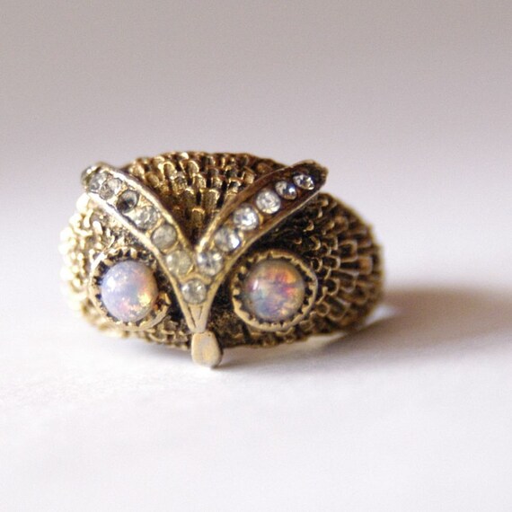 Vintage Owl Ring 17