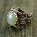 Aventurine Filigree Ring
