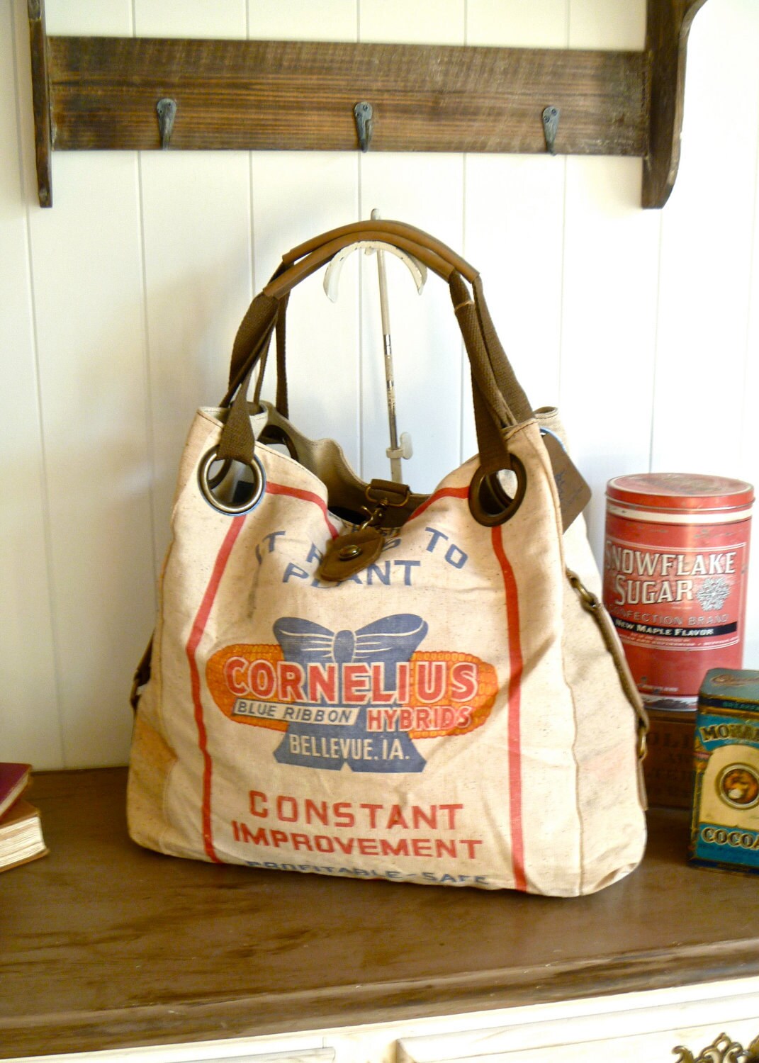 feed bag tote pattern