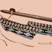 Native American Style Walnut Flute and Case