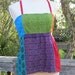 Womens And Juniors Rainbow Apron Top Extra Small 31"-33" bust