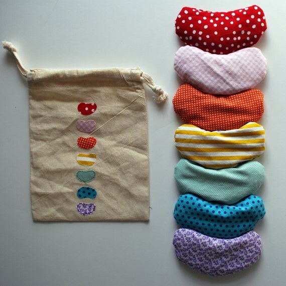 Scented Jelly Bean Bags in a Sack