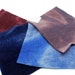 Pre-Felt 6" Sample Pack Hand Dyed Merino Wool PreFelt