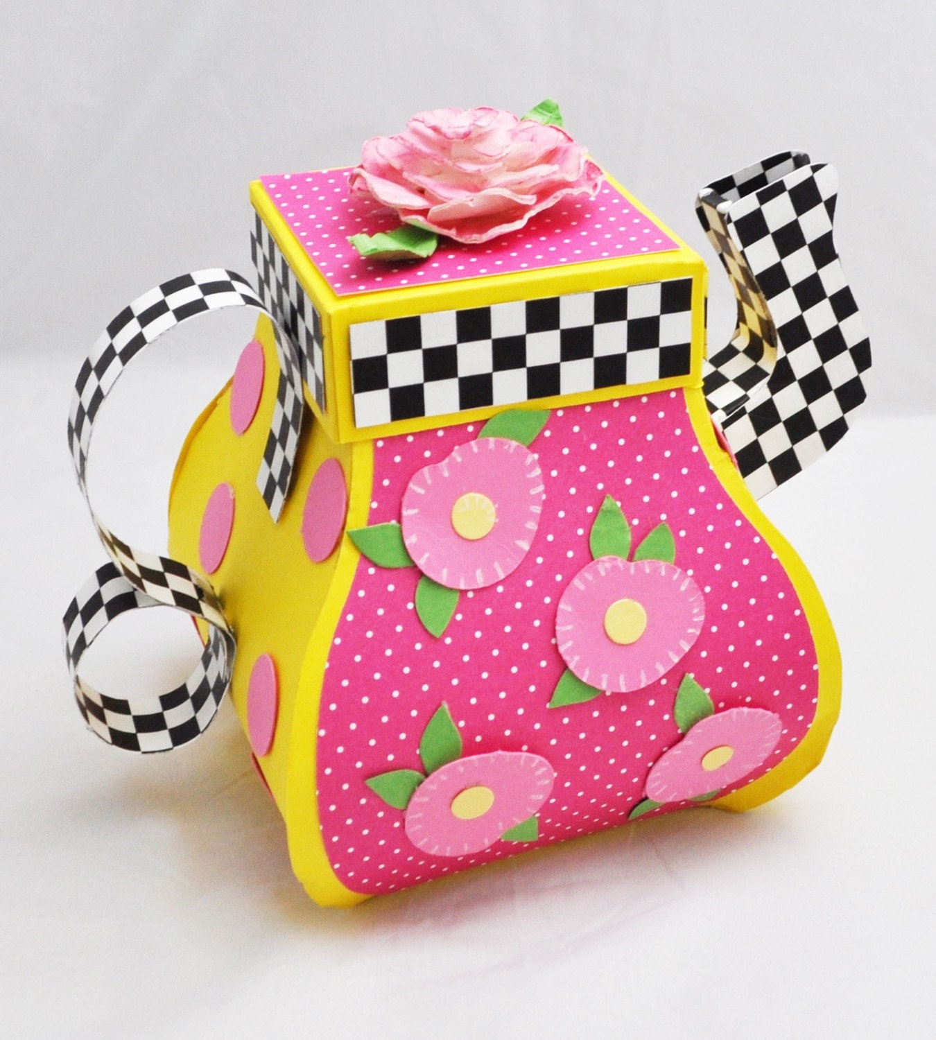 Whimsical Teapot Box